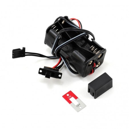 Ersatzteile RC-Cars - Traxxas battery holder, 4-cell /switch 3170X - FLASH RC