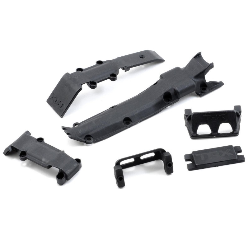 Traxxas plaque de protection avant/arriere/de transmission 7037 - FLASH RC