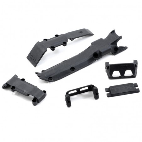 Traxxas plaque de protection avant/arriere/de transmission 7037 - FLASH RC