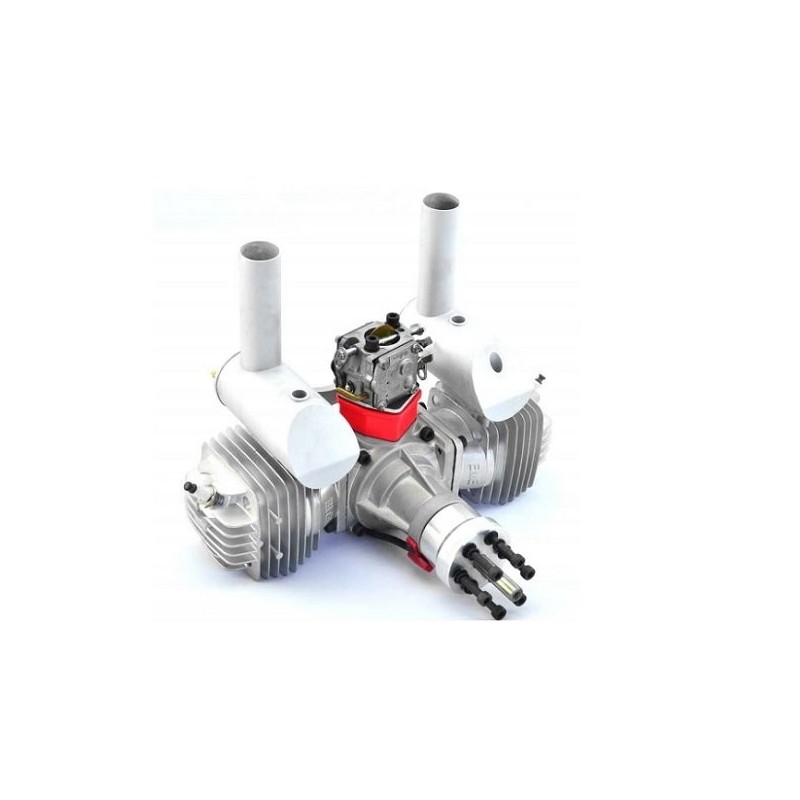 Benzinmotoren - EME120 twin - 120ccm 2-Takt Benzinmotor - FLASH RC
