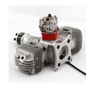 Benzinmotoren - EME120 twin - 120ccm 2-Takt Benzinmotor - FLASH RC 2