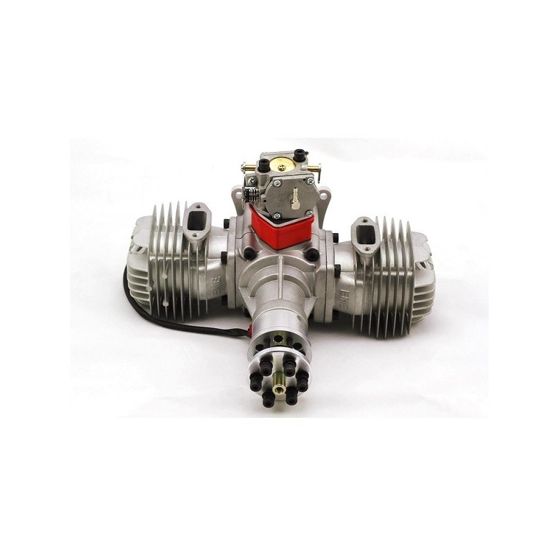 Benzinmotoren - EME120 twin - 120ccm 2-Takt Benzinmotor - FLASH RC
