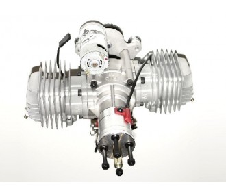 Motores gasolina - EME70 twin con autoarranque - Motor gasolina 2 tiempos 70cc - FLASH RC