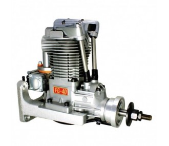 Gasoline engines - SAITO FG-40 4 stroke engine - Gasoline - FLASH RC