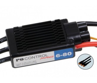 Brushless - Controller RO-Control Pro 6-80 3-6S 80A - FLASH RC