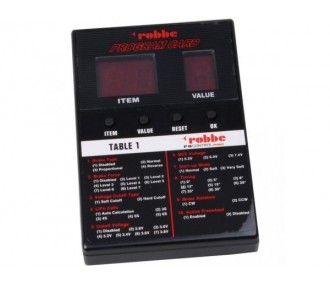 Programmierkarten - Programmierkarte für RO Control PRO Robbe - FLASH RC