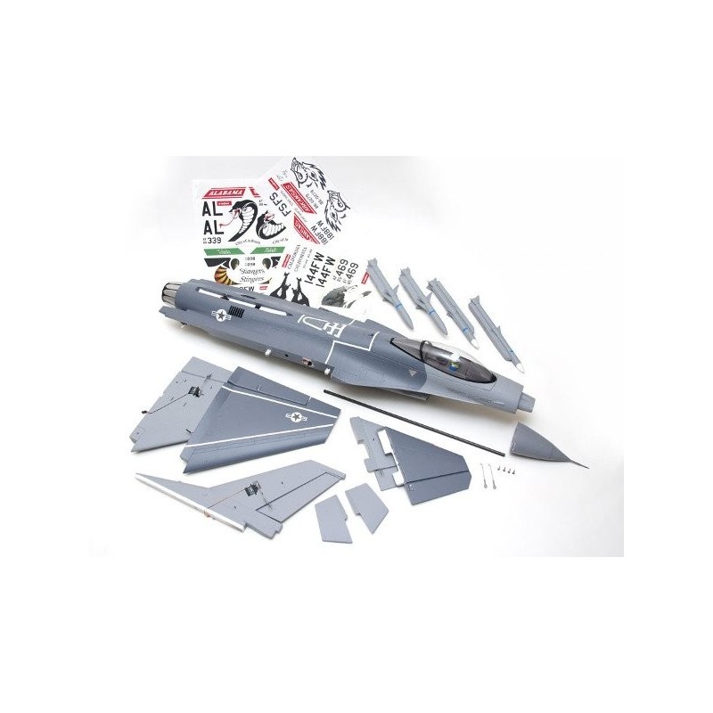 RC Jets - Jet FMS F-16C (v2) 70mm EDF PNP approx.0.875m - FLASH RC