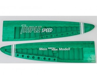 RC Segelflugzeuge/Motorsegler Flügel - Set Triple Speed Flügel zum Bauen - Aeronaut - FLASH RC