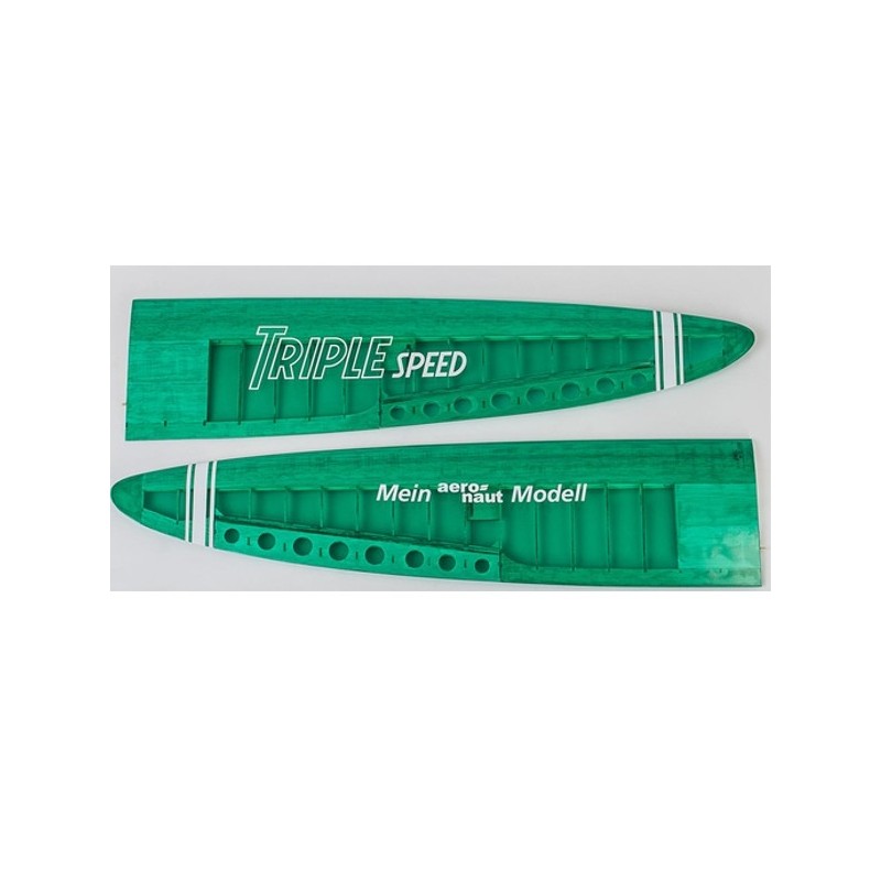 RC glider/motorglider wings - Triple Speed wings set to build - Aeronaut - FLASH RC