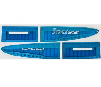 RC glider/motorglider wings - Triple Thermic wings set to build - Aeronaut - FLASH RC