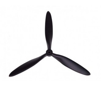 Hélice 10.5x7' (3 pales) pour Ki-61 / Zero / Typhoon FMS - FLASH RC