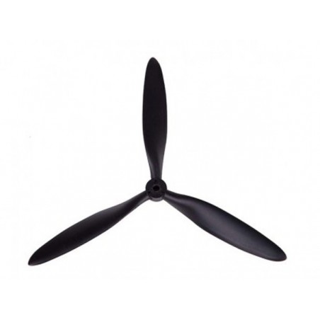 Motors and accessories for kits - 10.5x7' propeller (3 blades) for Ki-61 / Zero / Typhoon FMS - FLASH RC