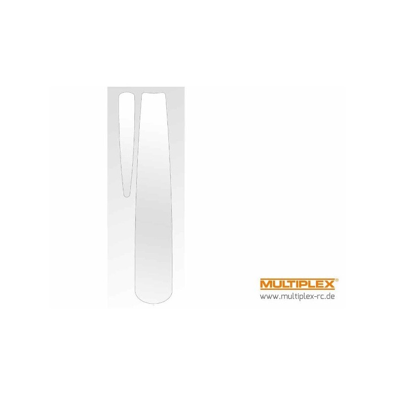 Small parts & accessories - Funray landing skid protection film - FLASH RC
