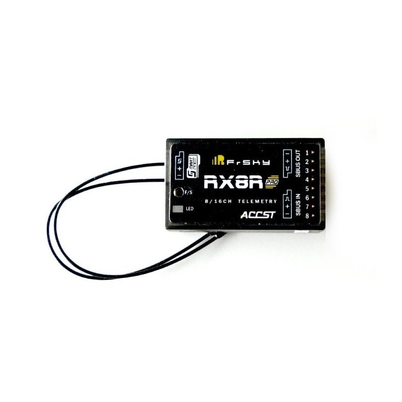 ACCST TARANIS - RX8R-PRO Receptor de 8 canales UE ACCST S-BUS FR-SKY - RC FLASH
