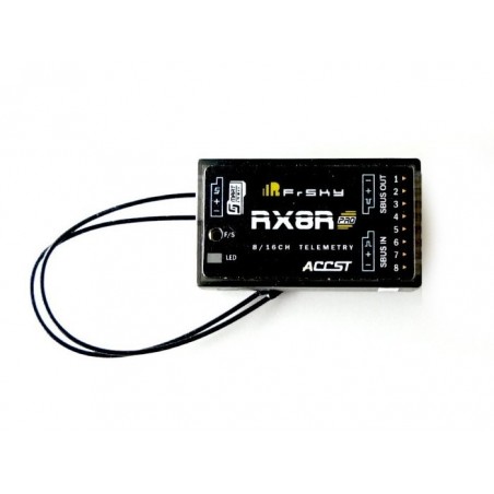 ACCST TARANIS - RX8R-PRO Receptor de 8 canales UE ACCST S-BUS FR-SKY - RC FLASH
