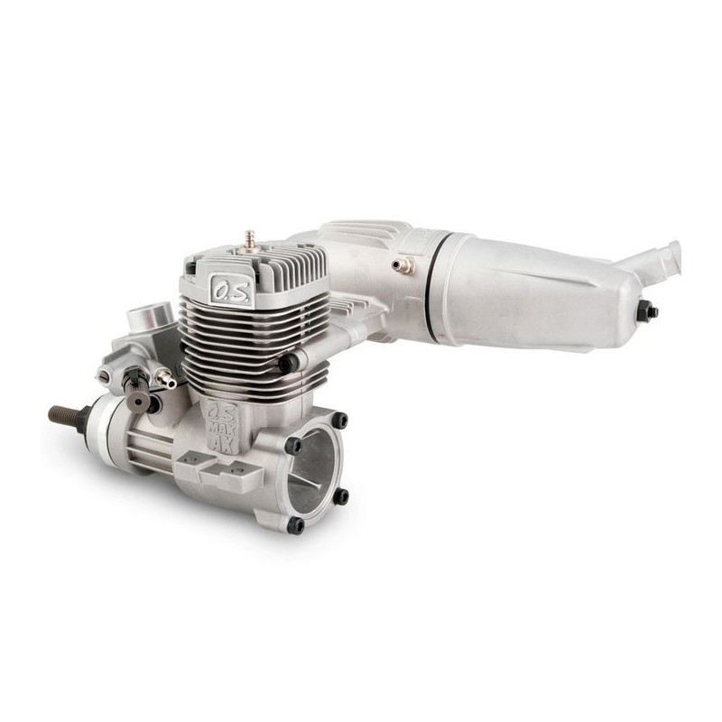 Methanol engines - OS MAX 46 AX II 7.45cc 2 stroke methanol engine - FLASH RC