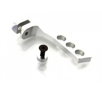 Straps, hooks, brackets - Aluminium suspension hook for horizontal fixation - FLASH RC