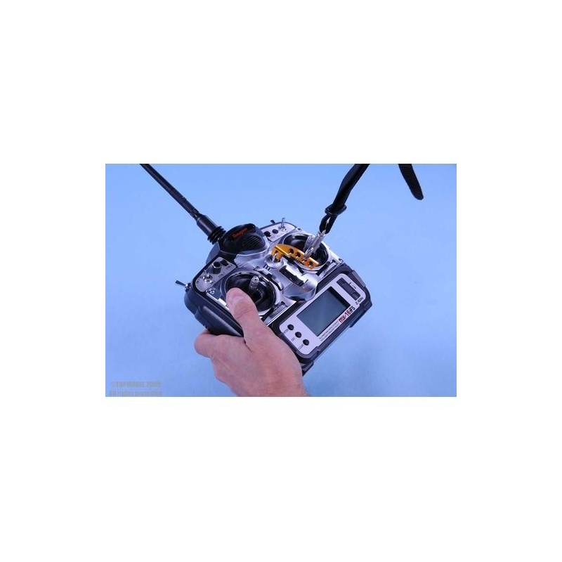 Cinghie, ganci, staffe - Gancio di sospensione in alluminio per montaggio orizzontale - FLASH RC