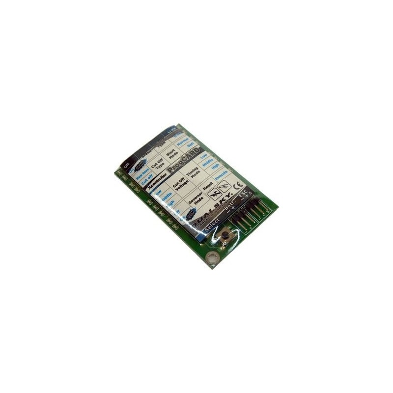 Schede di programmazione - Scheda di programmazione per il controller Dualsky V2 - FLASH RC