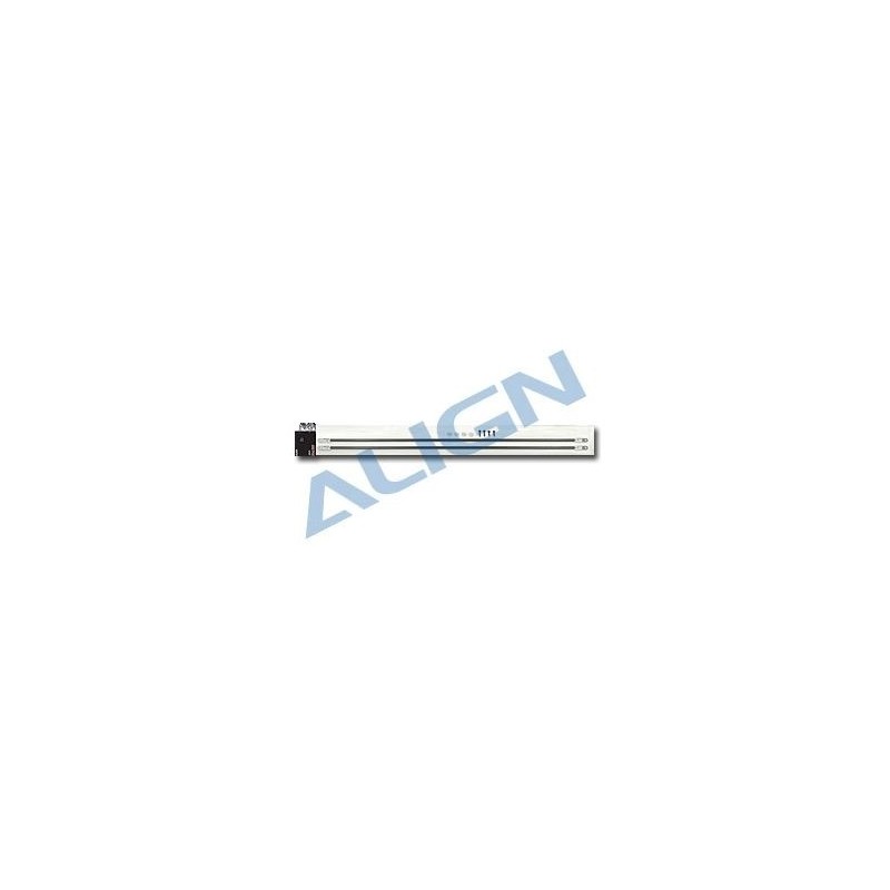 T-REX 600 E / PRO - H60052A - Set Support Tube De Queue - TREX 600E Align - FLASH RC