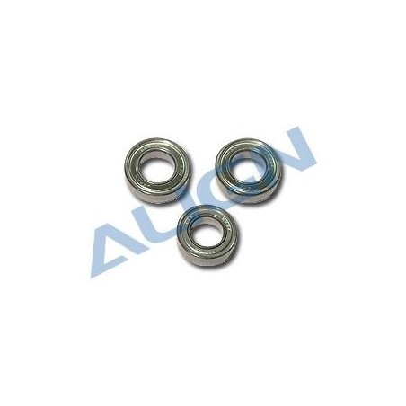 T-REX 600 E / PRO - H60105 - Set Roulement 10X19X5/9X17X5Zz (3pcs) - TREX 600E Align - FLASH RC