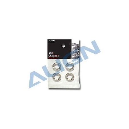 T-REX 600 E / PRO - H60106 - Cuscinetti 6X10X3 Zz (4Pz) - TREX 600E Align - FLASH RC