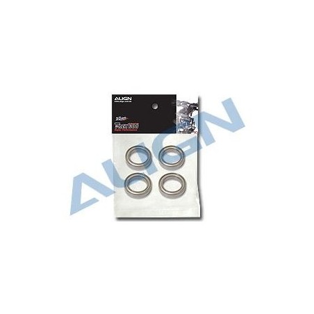 T-REX 600 E / PRO - H60125 - Bearing 12X18X4 ZZ (4pcs) - T-REX 600 PRO Align - FLASH RC