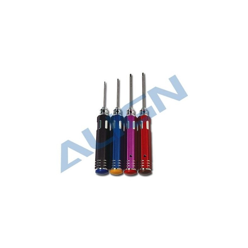 Destornillador Allen - Juego de 4 destornilladores Allen Align - FLASH RC