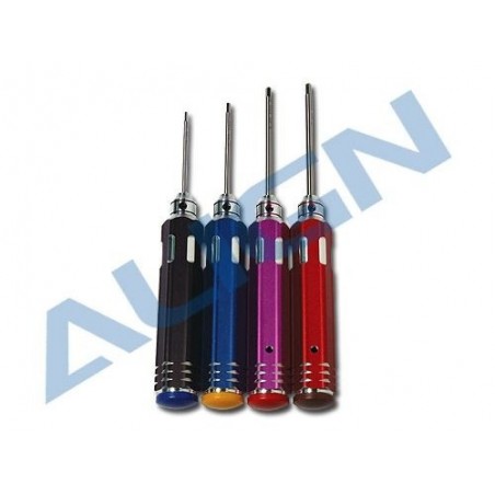 Screwdriver 6 sides - Set of 4 screwdrivers 6 sides Align - FLASH RC