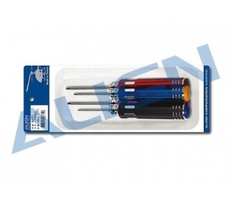 Screwdriver 6 sides - Set of 4 screwdrivers 6 sides Align - FLASH RC 2