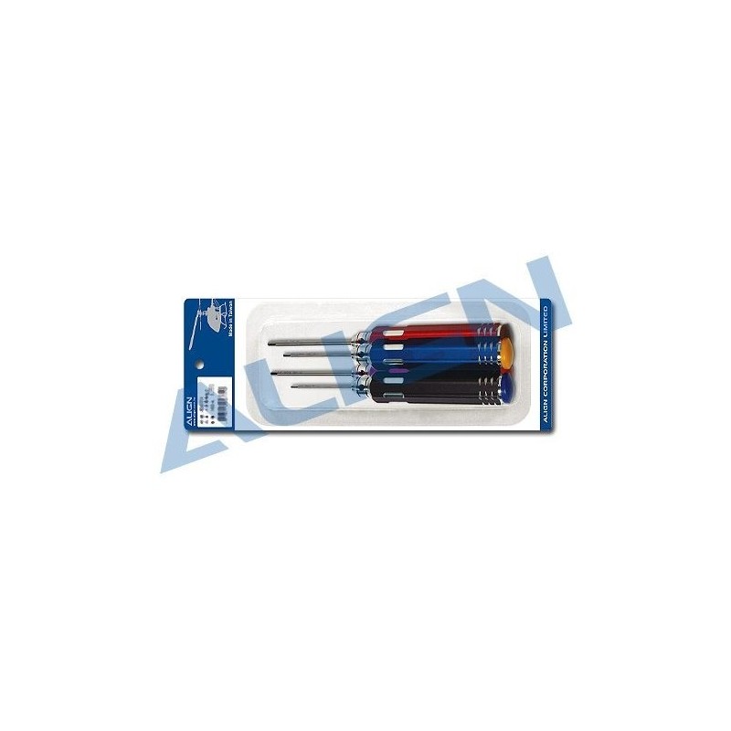 Set de 4 tournevis 6 pans Align - FLASH RC