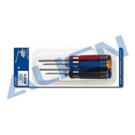 Screwdriver 6 sides - Set of 4 screwdrivers 6 sides Align - FLASH RC
