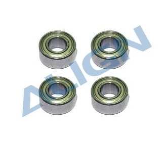 T-REX 450 XL, S, SE V2 - HS1028 - Rodamiento 5X11X5 Zz 4Pcs - TREX450 XL/SE Align - FLASH RC