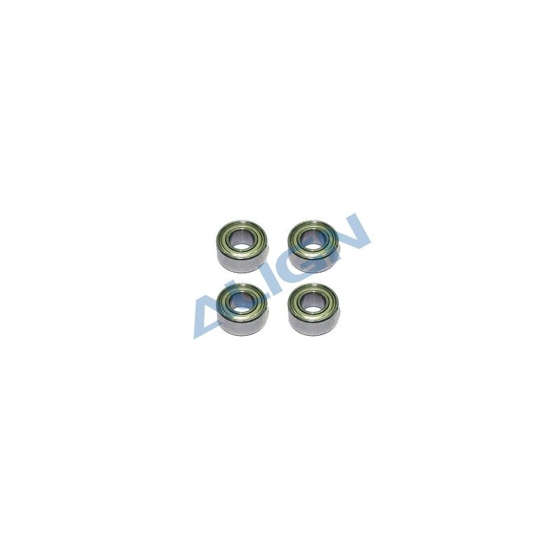T-REX 450 XL, S, SE V2 - HS1028 - Rodamiento 5X11X5 Zz 4Pcs - TREX450 XL/SE Align - FLASH RC