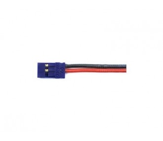 Servokabel - Stecker JR male 20cm 0,50mm² Silikon Stecker blau Muldental - FLASH RC