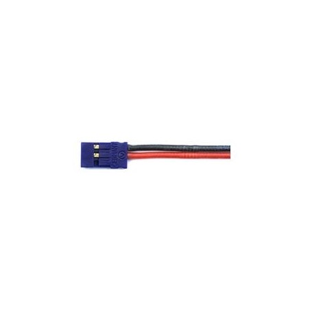 Servokabel - Stecker JR male 20cm 0,50mm² Silikon Stecker blau Muldental - FLASH RC
