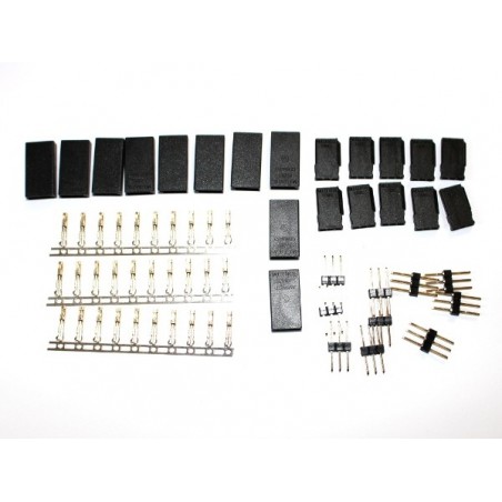 Crimp / Solder Sockets - Futaba Socket (10pcs) Muldental - FLASH RC