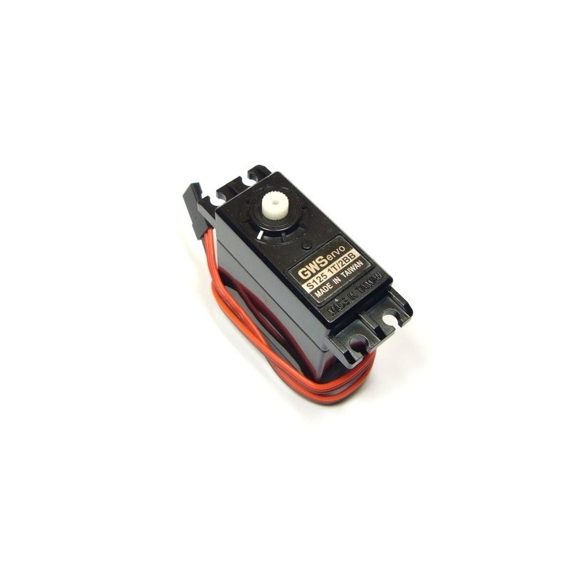 Servo treuil GWS S125 6T/2BB - prise JR (50g, 10kg.cm, 0.64s/180°) - FLASH RC