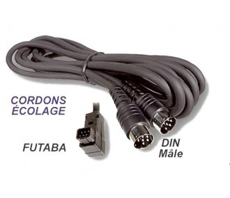 Schulbildung: Kabel und Module - Futaba Schulbildung Kabel Quadratstecker/DIN - FLASH RC