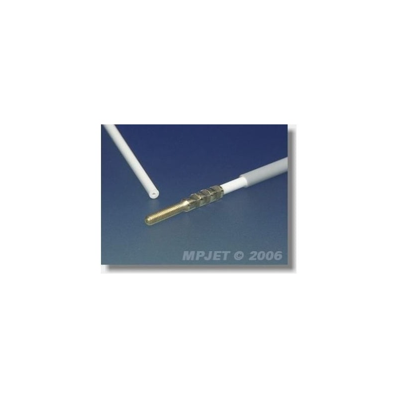 Aste preassemblate - Guaina flessibile Ø4/3 con terminale M3, 1m - FLASH RC