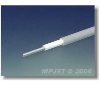 Pre-assembled linkages - Octagonal flexible sheath Ø4,8/3,5 with M2 coupler, length 1m - FLASH RC