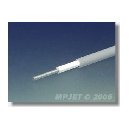 Pre-assembled linkages - Octagonal flexible sheath Ø4,8/3,5 with M2 coupler, 1,5m - FLASH RC