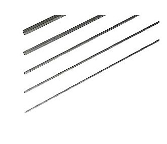 Quadratische Karbonrohre - Quadratisches Karbonrohr 10x10x1mm 1m R&G - FLASH RC