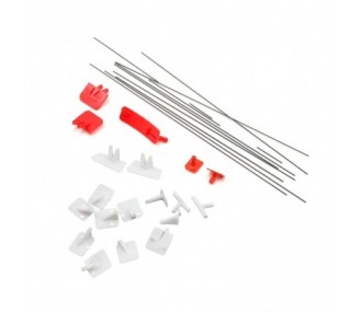 Zubehör (Teile) - UMX Gee Bee R2 Haubans mit Befestigungen EFLU4561 - FLASH RC