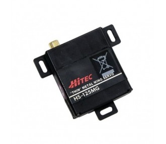 Servo aile Hitec HS-125MG (24g, 3.5kg.cm, 0.13s/60°) - FLASH RC