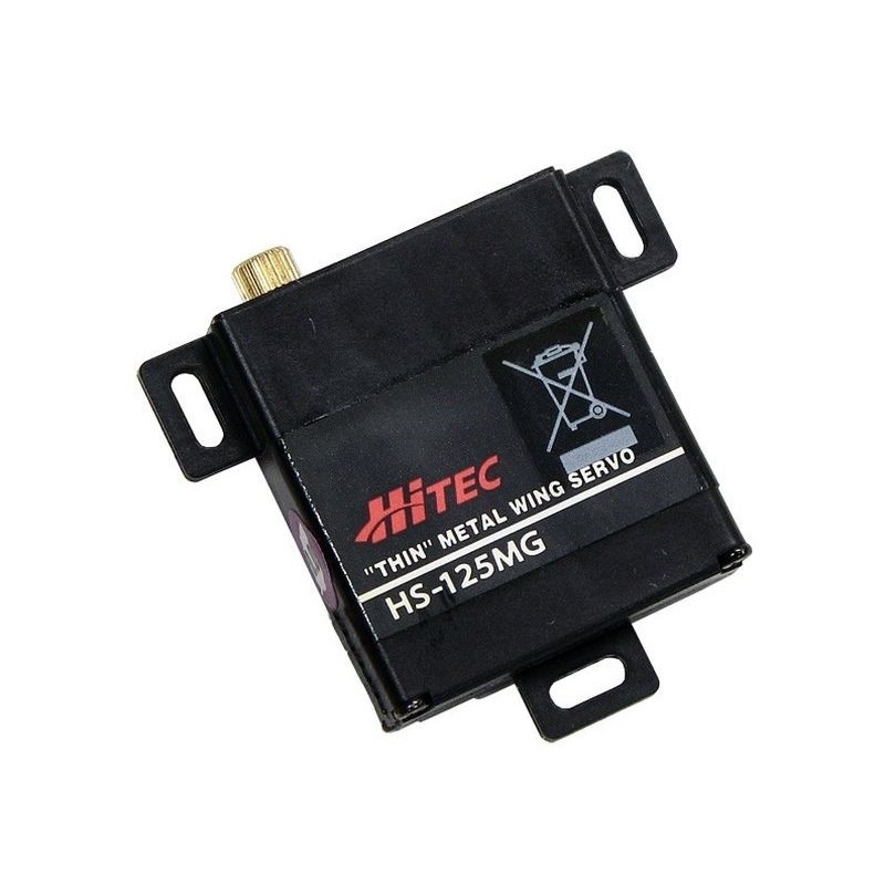 Servo aile Hitec HS-125MG (24g, 3.5kg.cm, 0.13s/60°) - FLASH RC