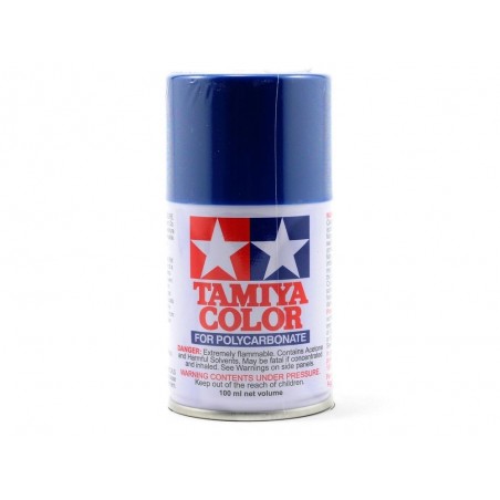Peinture aérosol 100ml pour LEXAN Tamiya PS4 bleu - FLASH RC