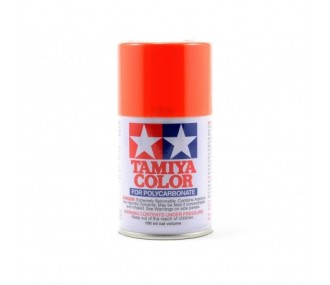 Pinturas acrílicas AS 100ml TAMIYA - Pintura en aerosol 100ml para LEXAN Tamiya PS7 naranja - FLASH RC