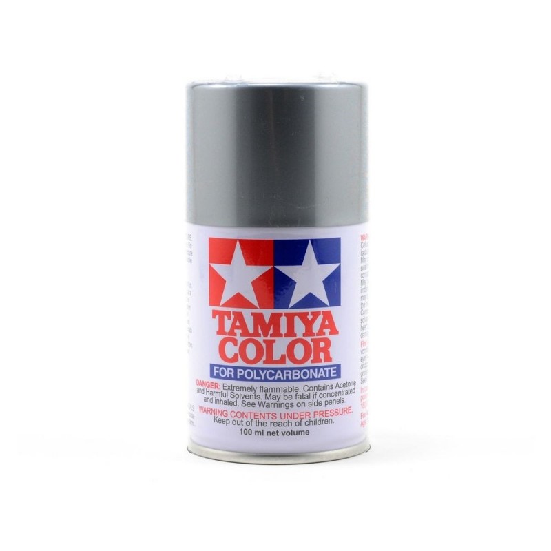 Vernici acriliche AS 100ml TAMIYA - Vernice aerosol 100ml per LEXAN Tamiya PS12 argento - FLASH RC