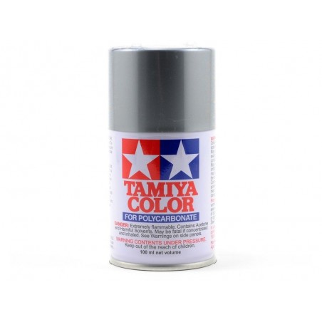 AS Acrylfarbe 100ml TAMIYA - Sprühfarbe 100ml für LEXAN Tamiya PS12 Silber - FLASH RC